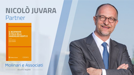 Nicolò Juvara ha fornito un contributo al volume "Il recepimento in Italia della Direttiva Shareholder Rights II - Commentario al Decreto Legislativo 10 maggio 2019, n.49".
